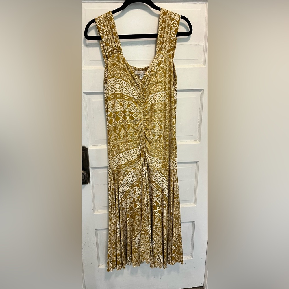 Silksense Bucko Santa Fe Boho Print Dress Size L
